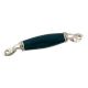 Forest Green Small Ceramic Silver Door Handles